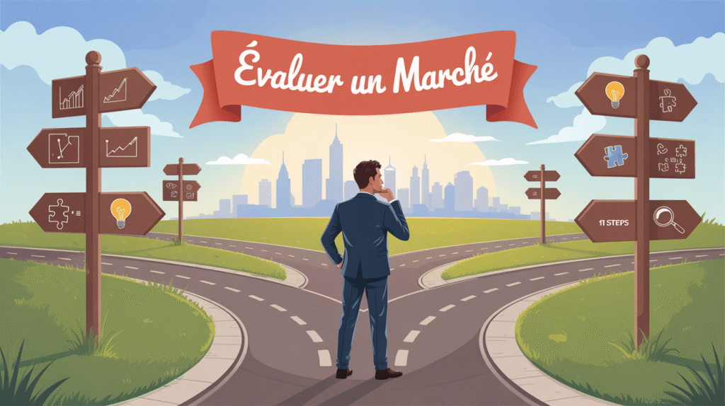 illustration méthode pour évaluer un marché en 2026