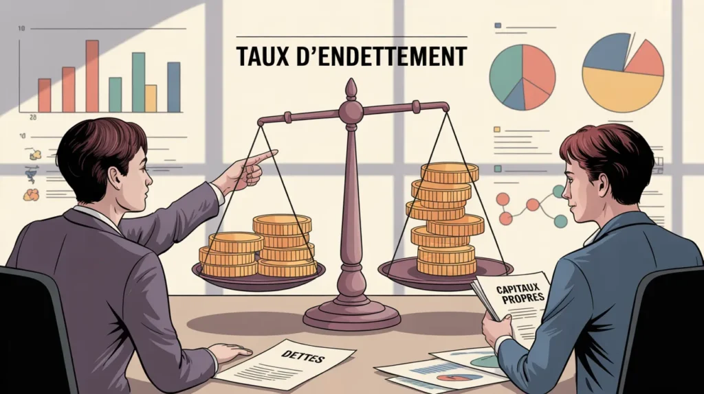 taux d'endettement