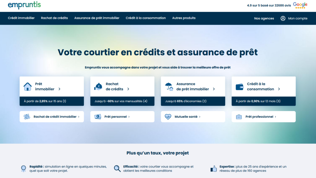 illustration page d'accueil empruntis.com