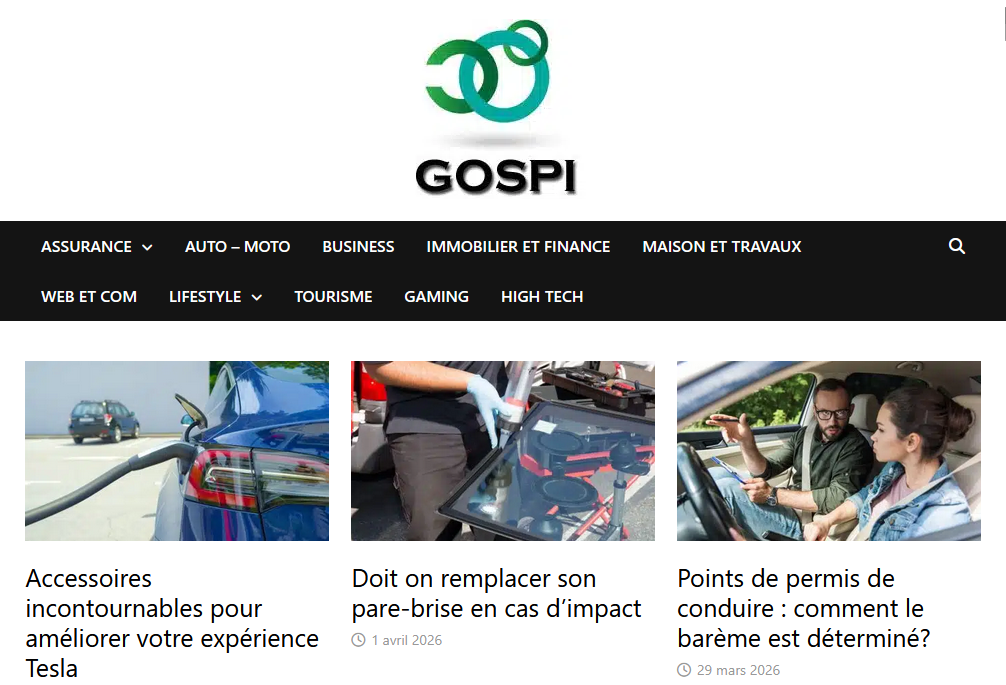 illustration représentant la page d'accueil du site gospi.fr 