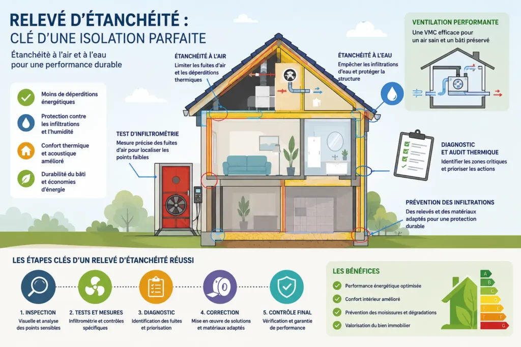 illustration relevé d'étanchéité