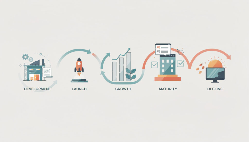 découvrez comment comprendre le cycle de vie d'un produit peut optimiser la gestion de son développement, de la conception à la commercialisation, pour assurer son succès sur le marché.