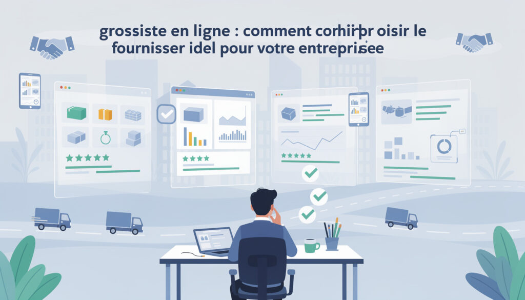 découvrez nos conseils pour choisir le grossiste en ligne idéal et optimiser l'approvisionnement de votre entreprise avec des fournisseurs fiables et adaptés à vos besoins.
