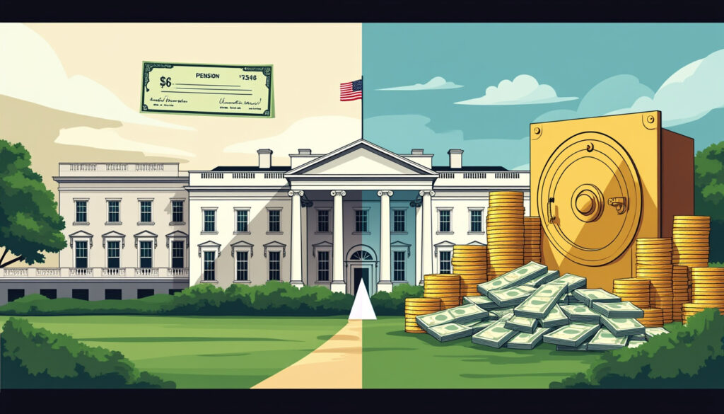 découvrez comment la fortune évolue de la pension modeste de truman aux milliards impressionnants de trump, révélant un pactole unique à la maison blanche.