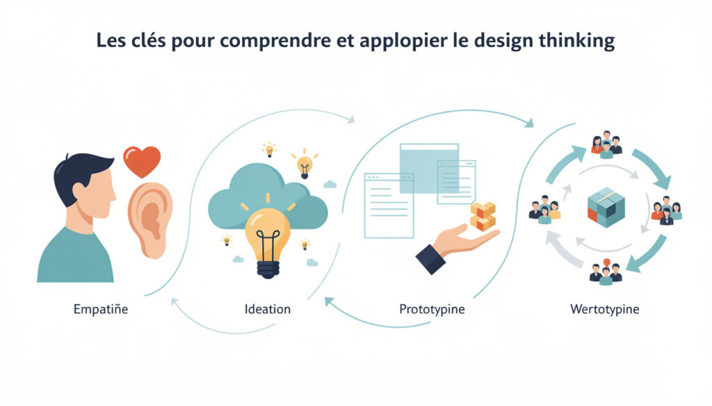 découvrez les fondamentaux du design thinking et apprenez à les appliquer efficacement pour favoriser l'innovation et résoudre des problèmes de manière créative.